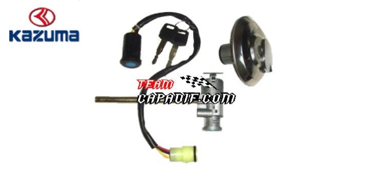 SET IGNITION SWITCH W/KEYS KAZUMA JAGUAR 500CC