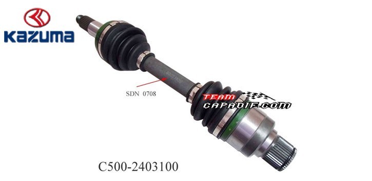 cardan trasero izquierdo KAZUMA JAGUAR 500CC