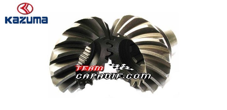 Los engranajes cónicos (par) del eje KAZUMA JAGUAR 500CC