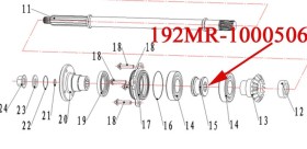 SLEEVE GASKET KAZUMA JAGUAR 500CC 
