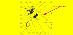 ENGINE WATER INLET PIPE  XYST300