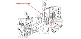 abrazadera del silenciador (hierro inoxidable) XYJK800
