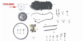 Kinroad 250 cc dimmer