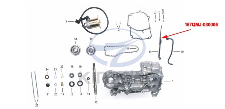 Chain Adjuster KINROAD 150 CC
