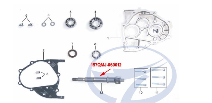 DRIVE SHAFT KINROAD 150 CC