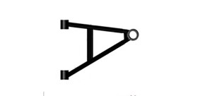 Lower A-arm, RH, FR Odes 800