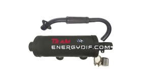 Kinroad 250 cc exhaust silencer