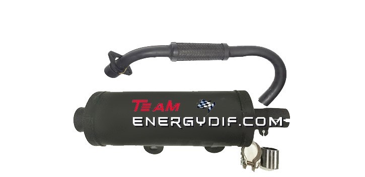 Kinroad 250 cc exhaust silencer