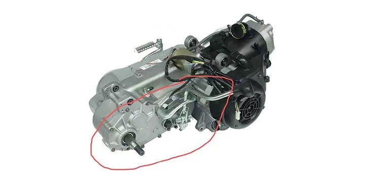 MOTEUR 150CC   XYKD150-3 BUGGY GSMOON
